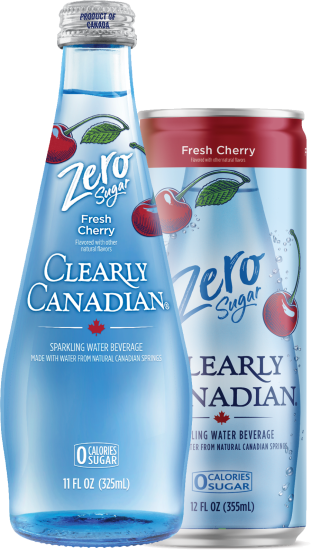 Clearly Canadian Country Raspberry - Three 325ml Bottles