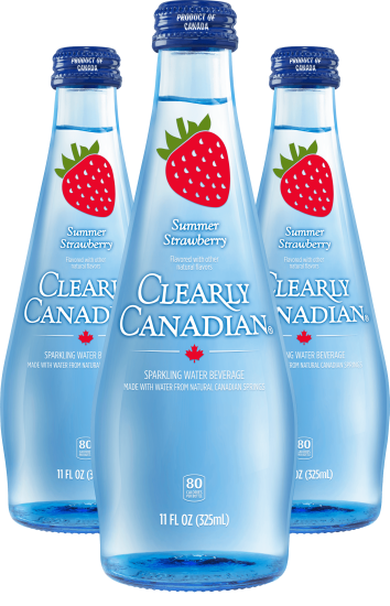 Clearly Canadian Country Raspberry - Three 325ml Bottles