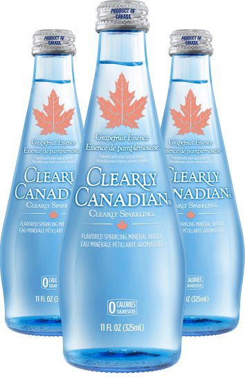 Clearly Canadian Country Raspberry - Three 325ml Bottles